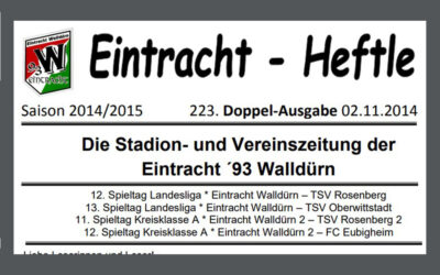 Eintracht-Heftle