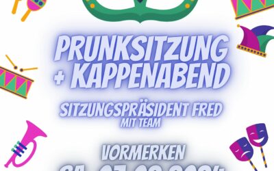 Eintracht `93 Walldürn lädt zum legendären Kappenabend ein!