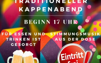 Traditioneller Kappenabend bei der Eintracht Walldürn