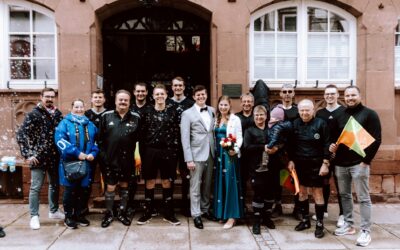 Eintracht ’93 Walldürn gratuliert Schiedsrichterbeauftragtem zur Hochzeit