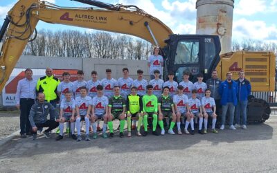Neuer Trikotsatz für die C1 von Fa. Alfred Link Hoch- und Tiefbau GmbH