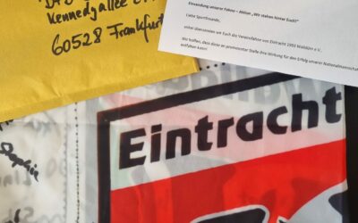 Unsere Fahne für unsere Nationalmannschaft